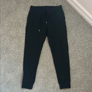 Zyia Black Unwind Jogger Pants Size Small